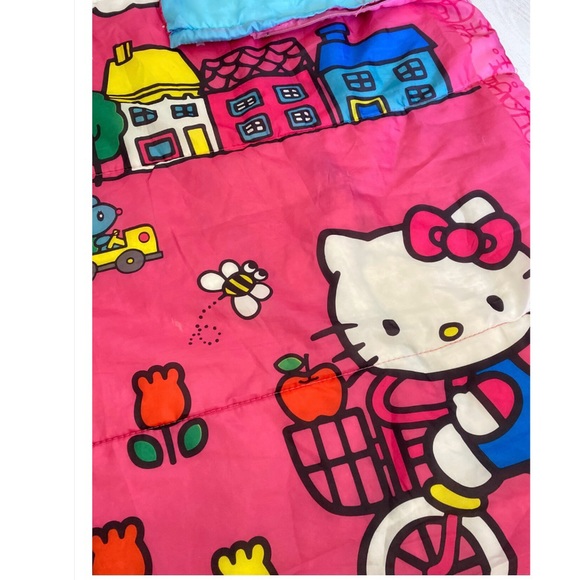Hello Kitty Around Town Girls Sleeping Bag EUC - Picture 2 of 4
